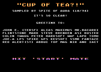 Cup of Tea?!