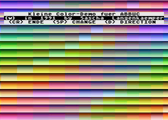 Kleine Color-Demo