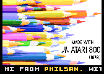 Made with ATARI 800