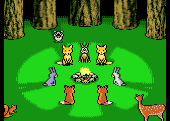 Peaceful Bonfire