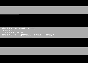Quite a Sad Song