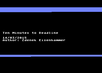 Ten Minutes to Deadline