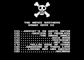 The Hayes Brothers Sound Demo #2