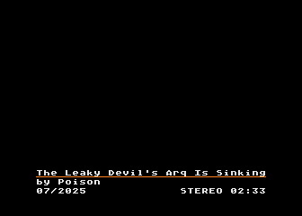 The Leaky Devil's Arq Is Sinking