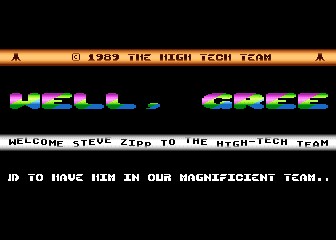 Welcome Steve Zipp