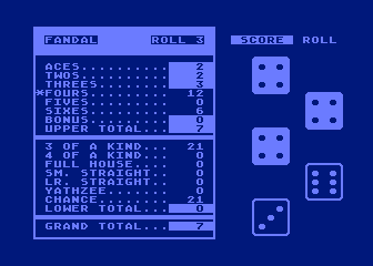 Yahtzee