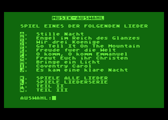 Weihnachtslieder